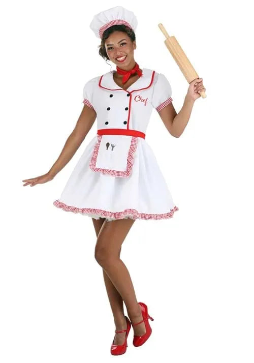 Fresh Chef Costume for Women