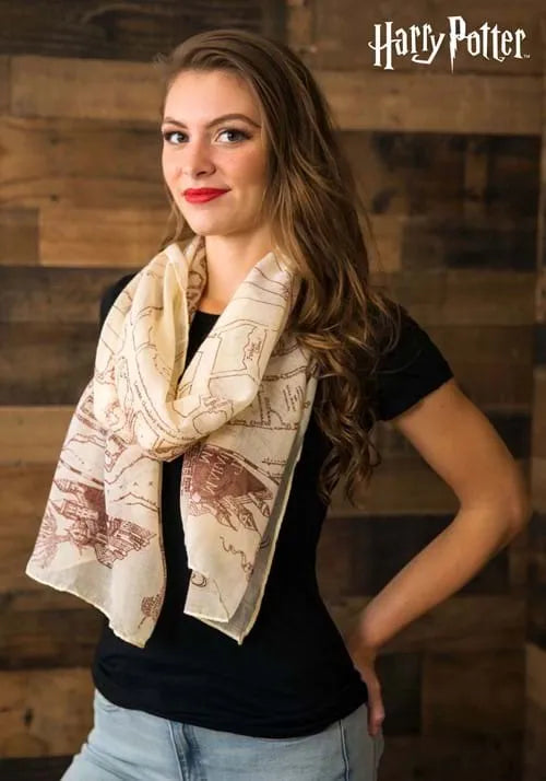 Harry Potter Marauders Map Lightweight Scarf