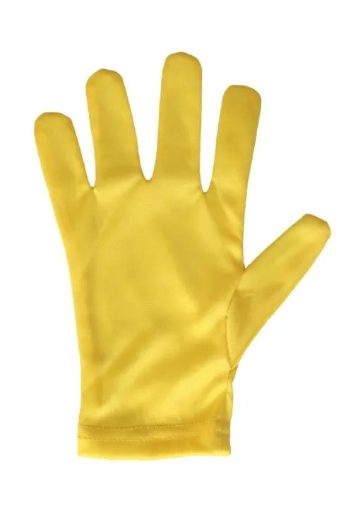 Adult Yellow Costume Gloves Main image